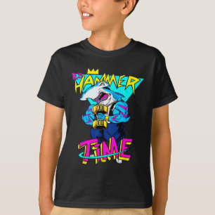 It's Hammer Time Shark Fitness Weightlifting Bodyb T-Shirt