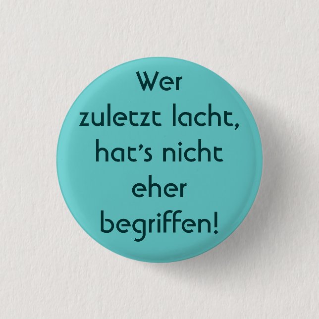 It's hard to know. button (Front)