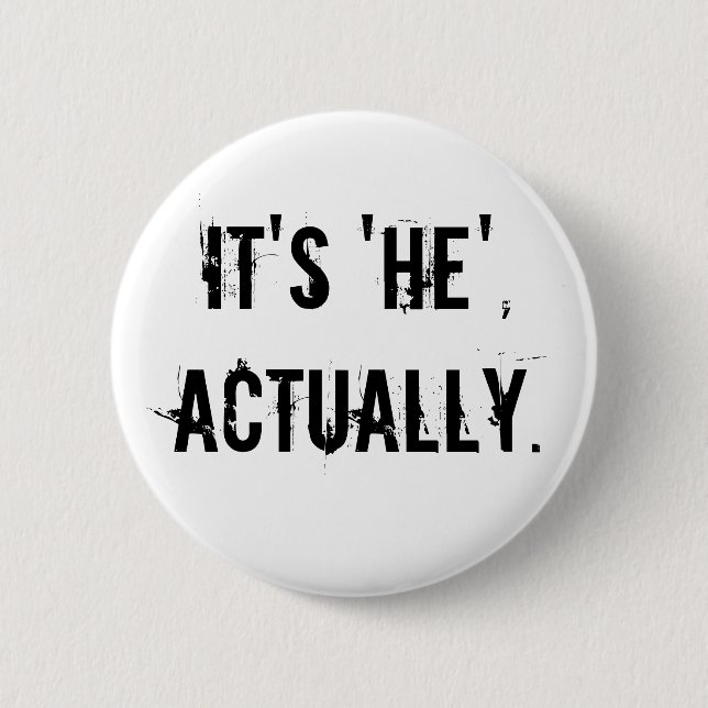 Its he actually button (Front)