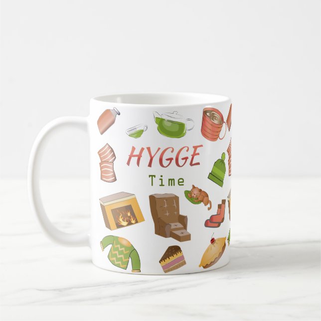 It's Hygge Time! Mug (Left)