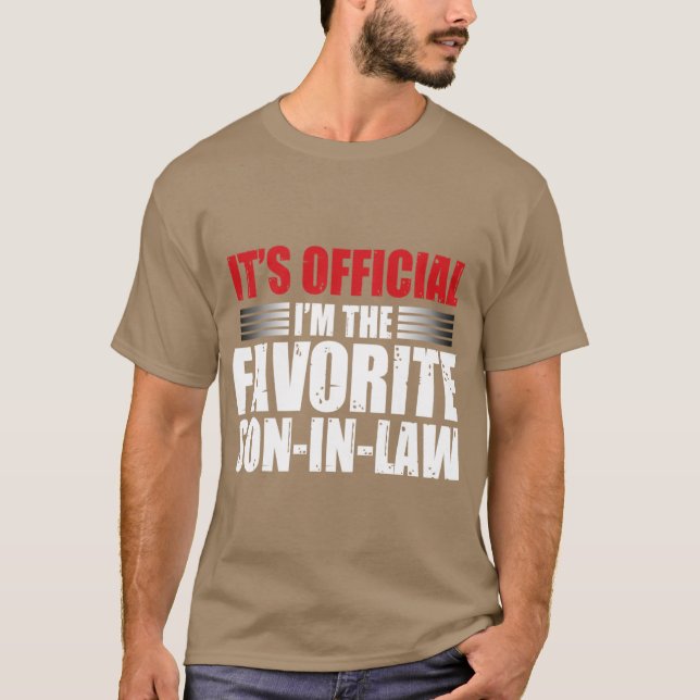 Its im the favorite soninLaw retro T-Shirt (Front)
