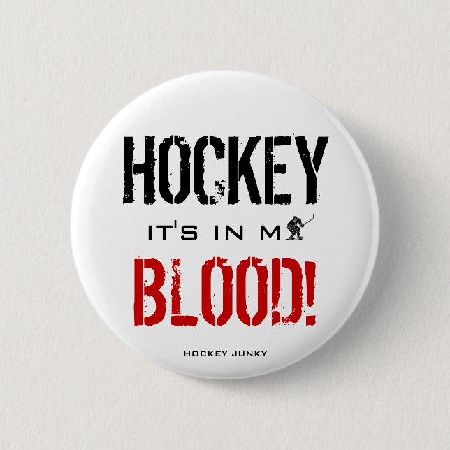 IT'S IN MY BLOOD! BUTTON (Front)