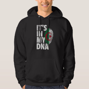 It's In My Dna Algerian Algeria Flag   Men Women   Hoodie
