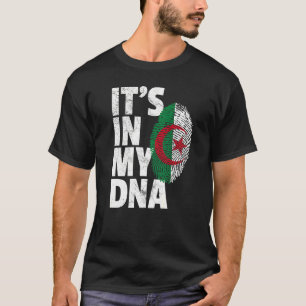 It's In My Dna Algerian Algeria Flag Men Women T-Shirt