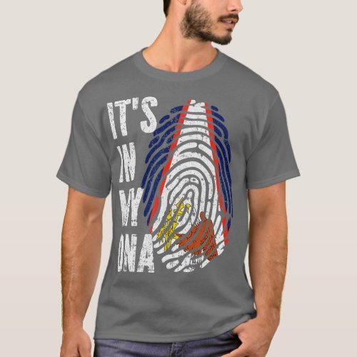 ITS IN MY DNA American Samoa Flag Men Women Kids T_Shirt