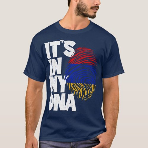 ITS IN MY DNA Armenia Flag Men Women Kids 1 T_Shirt