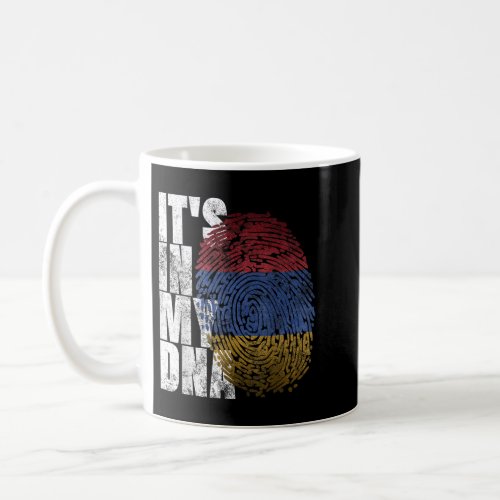 Its In My DNA Armenian Sign Proud Gifts Pride Arm Coffee Mug