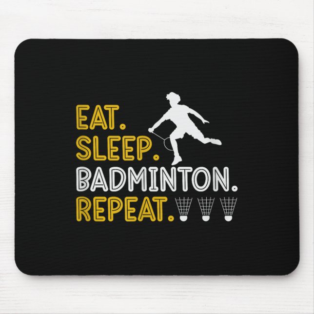 Its In My Dna Badminton Shuttle Racket Badminton P Mouse Pad (Front)