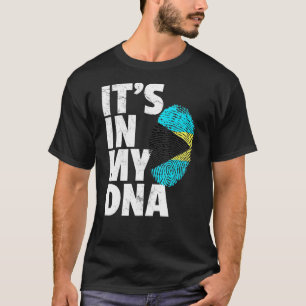 Its In My Dna Bahamas Flag Pride National Country T-Shirt