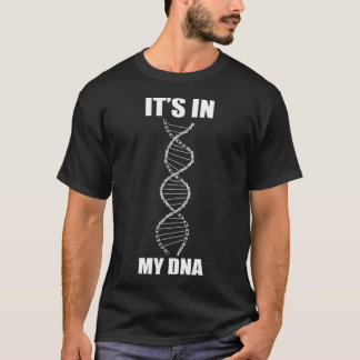 Its In My DNA Bike Chain cycle vintage T-Shirt