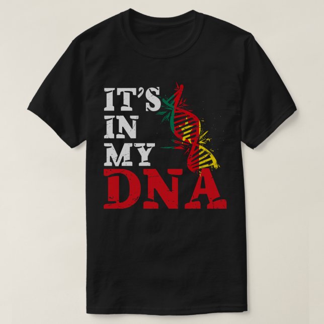 Its in my DNA Cameroon T-Shirt (Design Front)