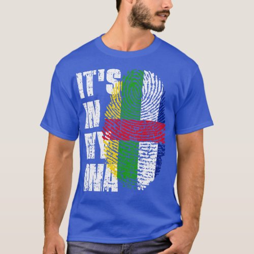 ITS IN MY DNA Central African Republic Flag Boy Gi T_Shirt