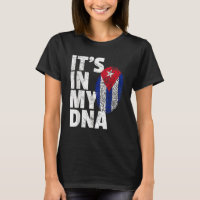 It's In My Dna Cuba Flag Cuban Pride Mens Womens R