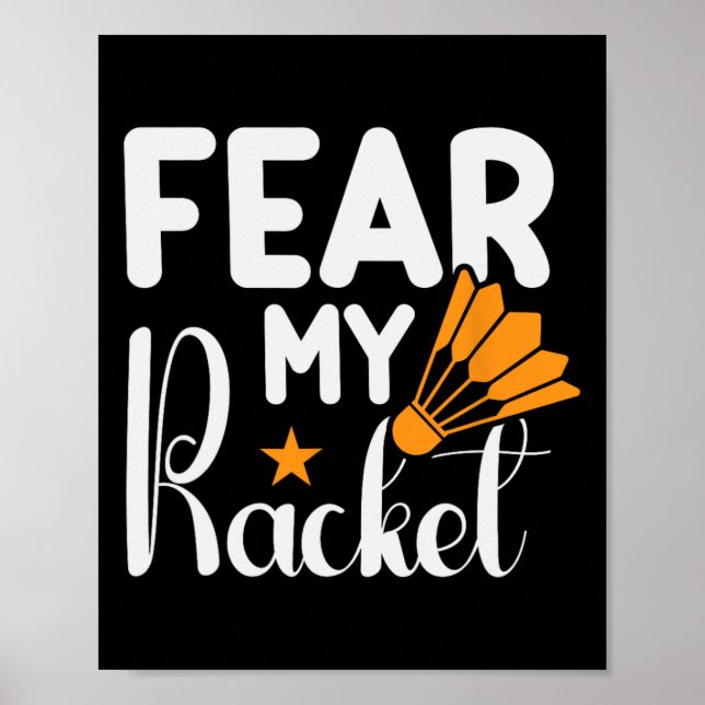 It's In My Dna Dminton Shuttle Racket Dminton Play Poster (Front)