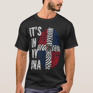 IT'S IN MY DNA Dominican Republic Flag Men Women K T-Shirt