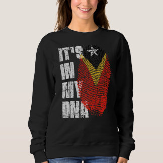 It's In My Dna East Timor Flag East Timorese Sweatshirt