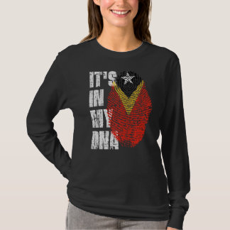 It's In My Dna East Timor Flag East Timorese T-Shirt