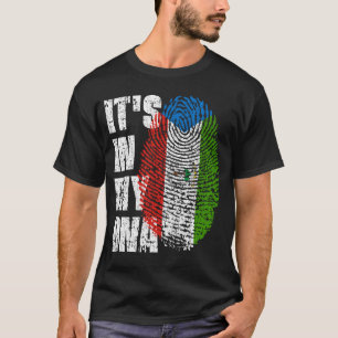 IT'S IN MY DNA Equatorial Guinea Flag Boy Girl T-Shirt