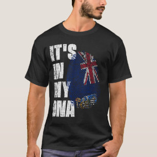 IT'S IN MY DNA Falkland Islands Flag T-Shirt