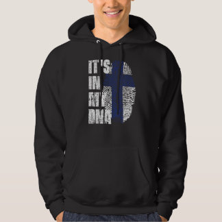 It's In My Dna Finland Flag Finnish Hoodie