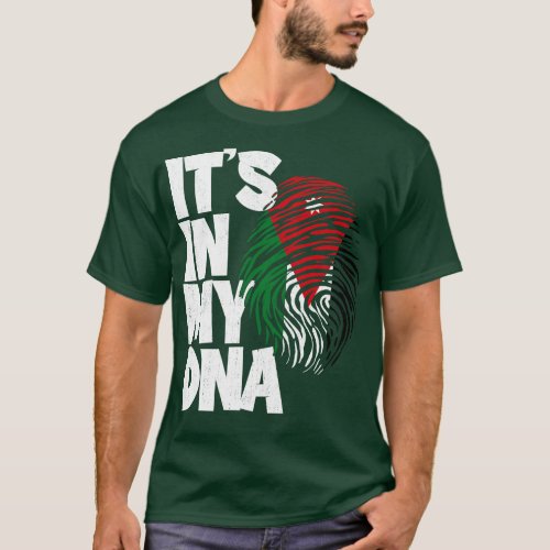 ITS IN MY DNA Flag Men Women Kids 1 T_Shirt