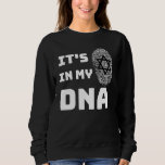 It's In My DNA Funny Jewish Hanukkah Jew Pun Unise Sweatshirt<br><div class="desc">It's In My DNA Funny Jewish Hanukkah Jew Pun Unisex Mens</div>