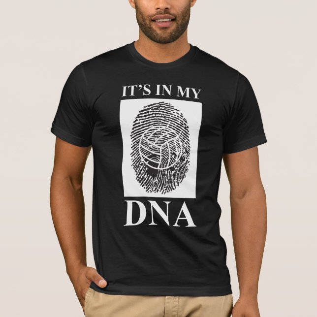 It's in my DNA - Funny volleyball Saying T-Shirt (Front)