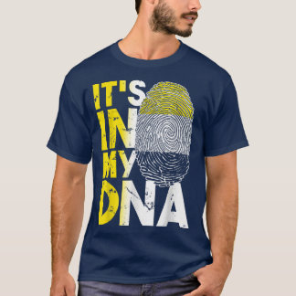 It's In My DNA Garifuna Flag Afro Caribbean T-Shirt