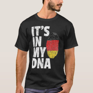 It's In My Dna German Germany Flag Men Women T-Shirt