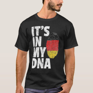 It's In My Dna German Germany Flag Men Women T-Shirt