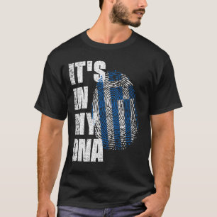 IT'S IN MY DNA Greece Flag T-Shirt