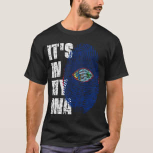 IT'S IN MY DNA Guam Flag Boy Girl Gift T-Shirt