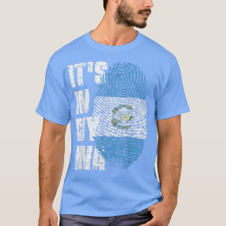 IT'S IN MY DNA Guatemala Flag Guatemalan T-Shirt