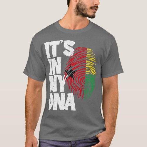 ITS IN MY DNA GuineaBissau Flag Men Women Kids 1 T_Shirt