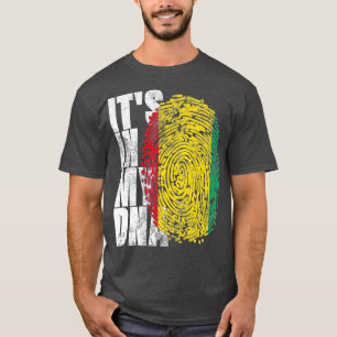 Its In My DNA Guinean African Gift Cool Flag T-Shirt