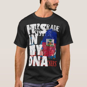 It'S In My Dna Haiti Haitian Flag Mens Mom Womens T-Shirt
