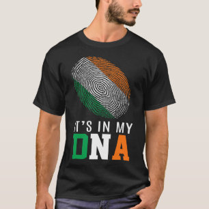 It's In My Dna Ireland Irish Flag Gifts Men Women T-Shirt