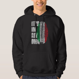 It's In My Dna Italy Flag Italian Hoodie