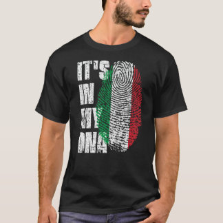 It's In My Dna Italy Flag Italian T-Shirt