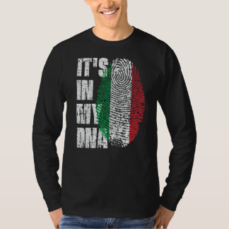 It's In My Dna Italy Flag Italian T-Shirt