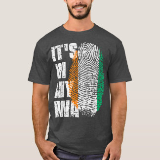 It's In My Dna Ivory Coast Flag Ivorian 5649 T-Shirt
