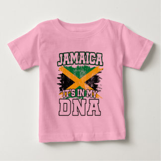 It's In My DNA Jamaican Pride Jamaica Flag Lover Baby T-Shirt