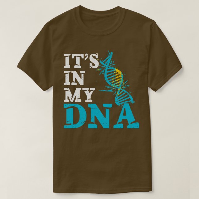 Its in my DNA kazakhstan T-Shirt (Design Front)