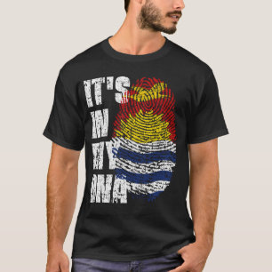 IT'S IN MY DNA Kiribati Flag Boy Girl Gift T-Shirt