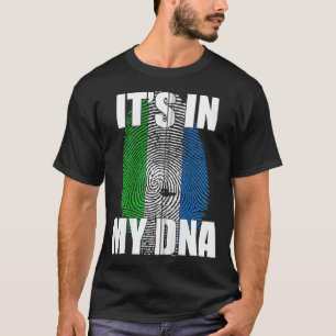 It's In My DNA Krio Flag Zip T-Shirt
