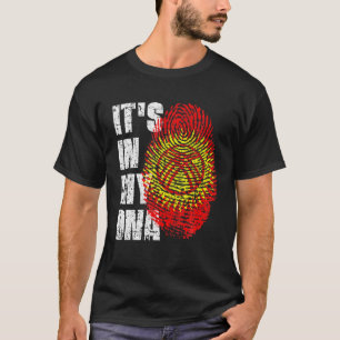 IT's IN MY DNA Kyrgyzstan Flag Kyrgyzstani T-Shirt