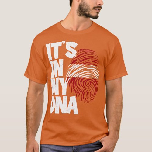 ITS IN MY DNA Latvia Flag Men Women Kids 1 T_Shirt