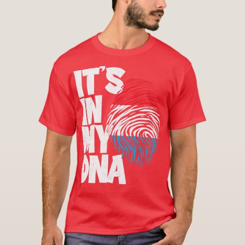 ITS IN MY DNA Luxembourg Flag Men Women Kids 1 T_Shirt