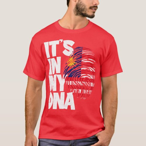 ITS IN MY DNA Malaysia Flag Men Women Kids 1 T_Shirt