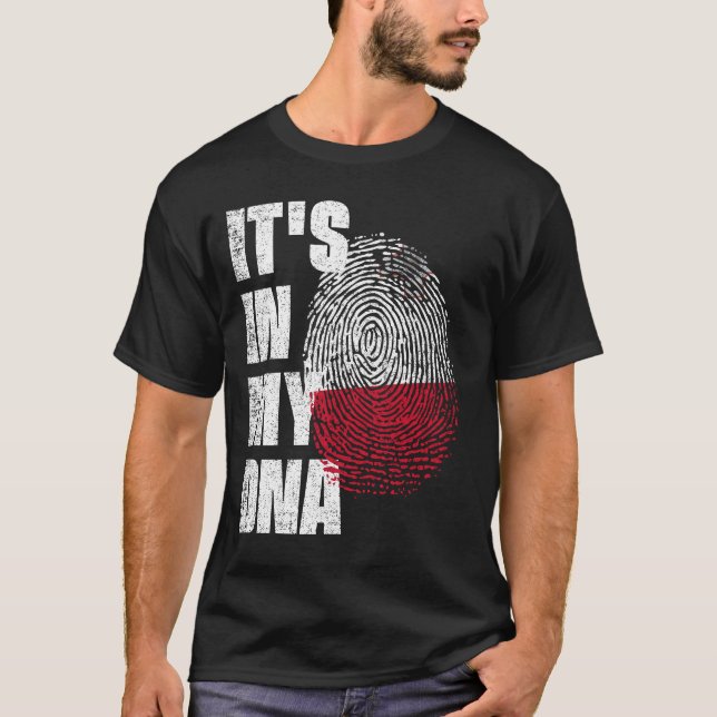 IT'S IN MY DNA Malta Flag T-Shirt (Front)